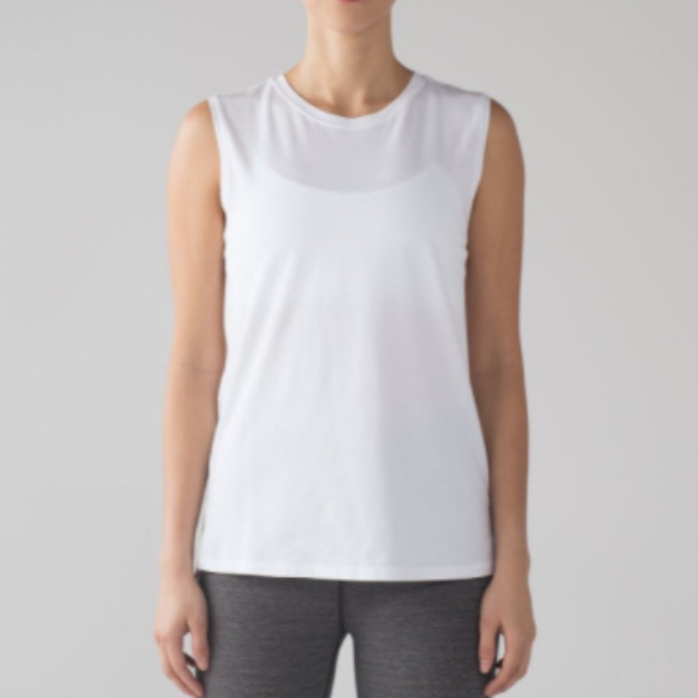 lululemon Love Sleeveless Tank: White